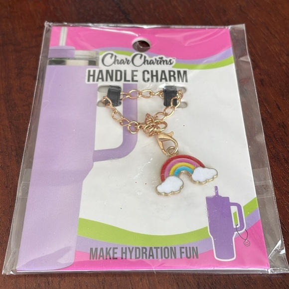 CharCharms Handle Charms Rainbow: Zinc Alloy Cup Charm accessory New - Picture 2 of 5
